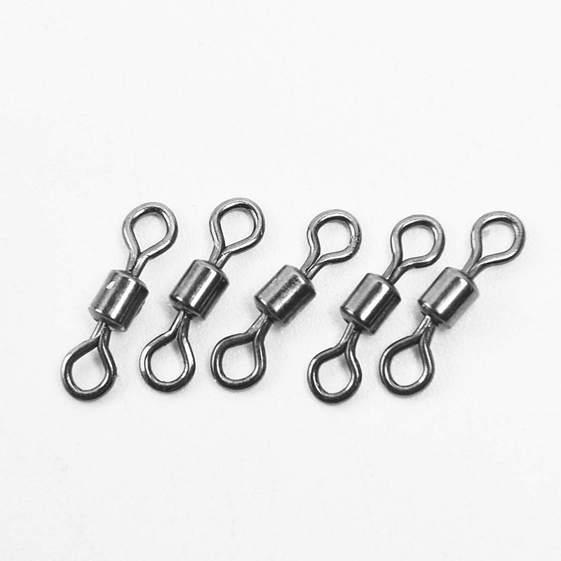 SF Fly Fishing Micro Swivels Stainless Steel Material Fishing Ball Bearing Swivels Hook line Connector Fishing Tackle Accessories 10LB-30LB - Image 2